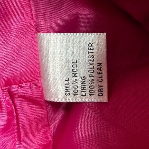 Vintage Talbots Wool Plaid Blazer Classic Grandmacore Feminine Peplum Academia - Picture 6 of 8